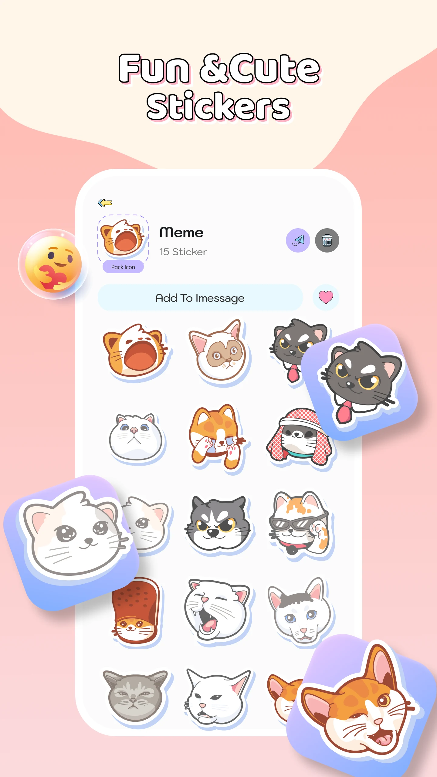 Mikku: Keyboard Themes & Emoji screenshot